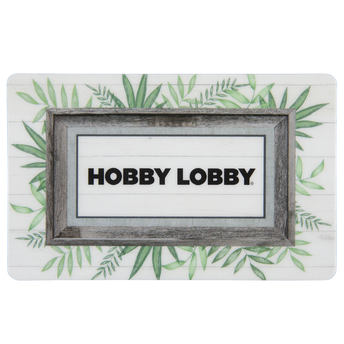 Frame Gift Card Hobby Lobby